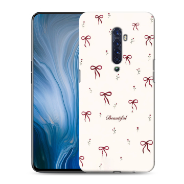 Силиконовый противоударный чехол на OPPO Reno2 Z с принтом для девочек