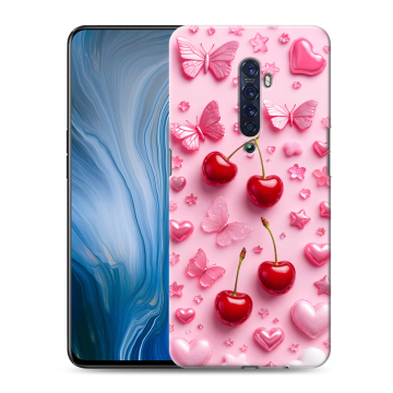 Силиконовый противоударный чехол на OPPO Reno2 Z с принтом для девочек Силиконовый противоударный чехол на OPPO Reno2 Z с принтом для девочек