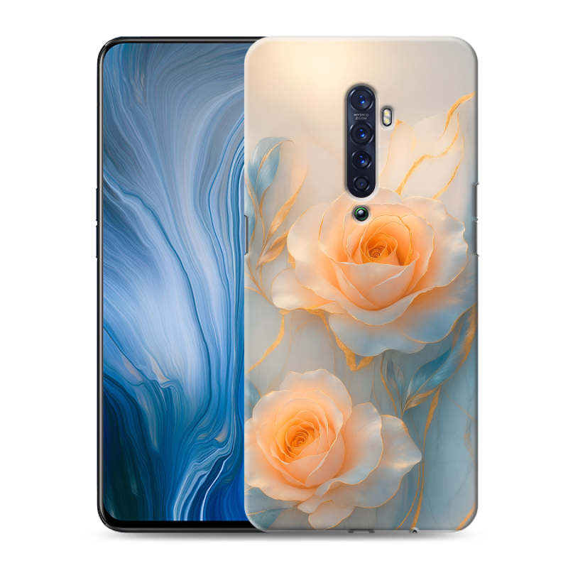 Силиконовый противоударный чехол на OPPO Reno2 Z с принтом Женский Силиконовый противоударный чехол на OPPO Reno2 Z с принтом Женский