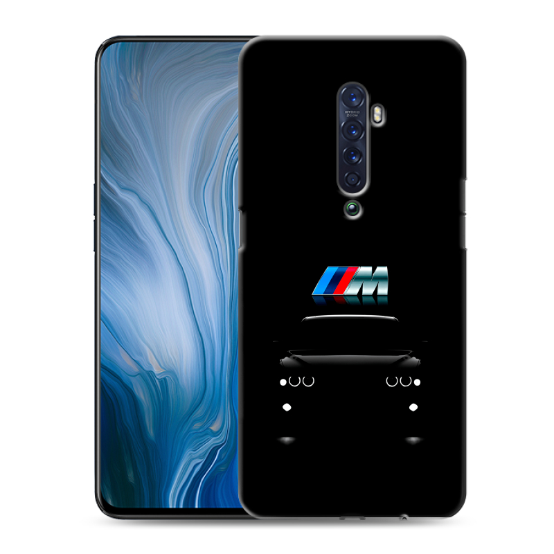 Пластиковый чехол на OPPO Reno2 Z с принтом БМВ BMW Пластиковый чехол на OPPO Reno2 Z с принтом БМВ BMW