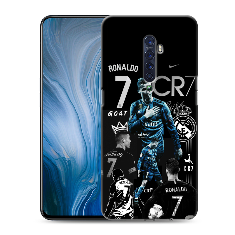 Пластиковый чехол на OPPO Reno2 Z с принтом Реал Роналдо Пластиковый чехол на OPPO Reno2 Z с принтом Реал Роналдо