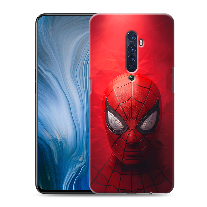 Силиконовый противоударный чехол на OPPO Reno2 Z с принтом Spiderman Человек паук Силиконовый противоударный чехол на OPPO Reno2 Z с принтом Spiderman Человек паук