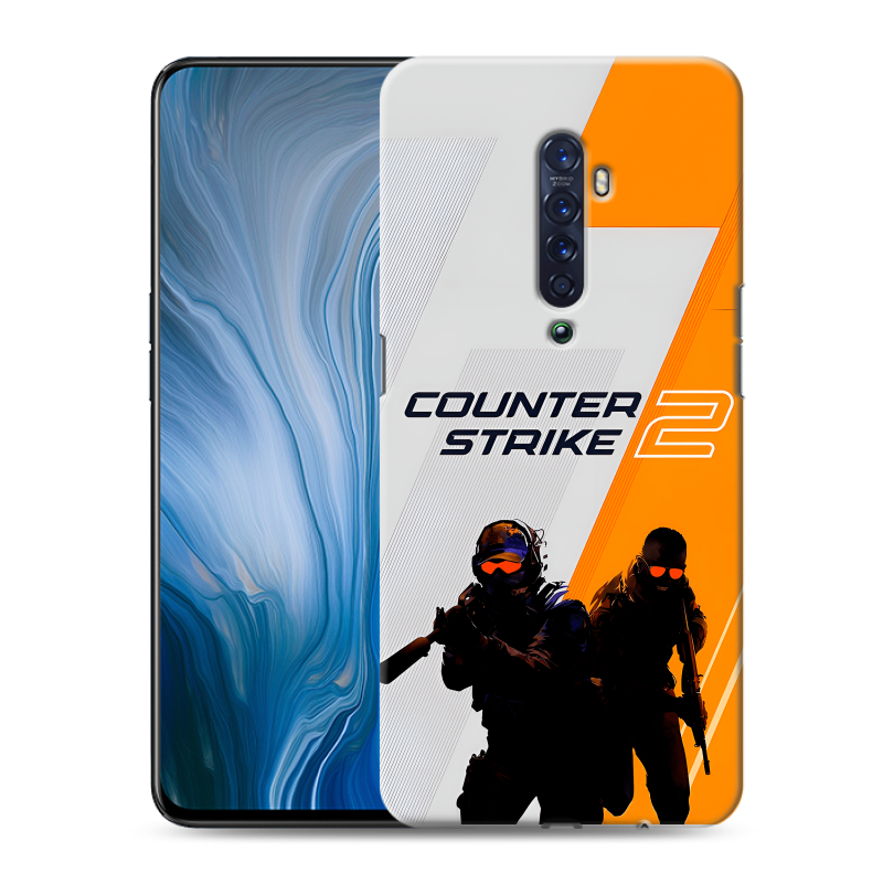 Пластиковый чехол на OPPO Reno2 Z с принтом Counter Strike Пластиковый чехол на OPPO Reno2 Z с принтом Counter Strike