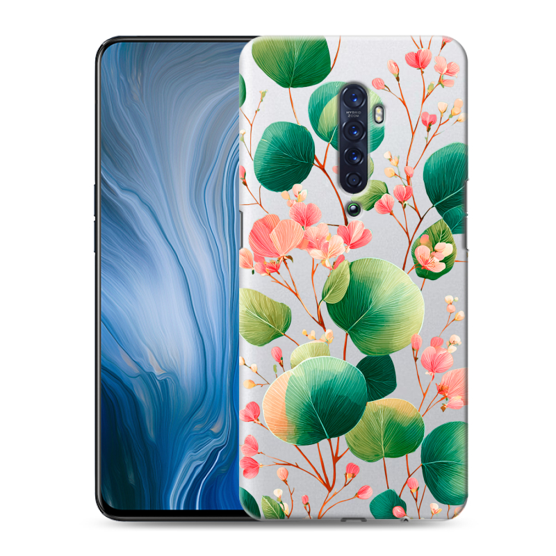 Пластиковый чехол на OPPO Reno2 Z с принтом женский Пластиковый чехол на OPPO Reno2 Z с принтом женский
