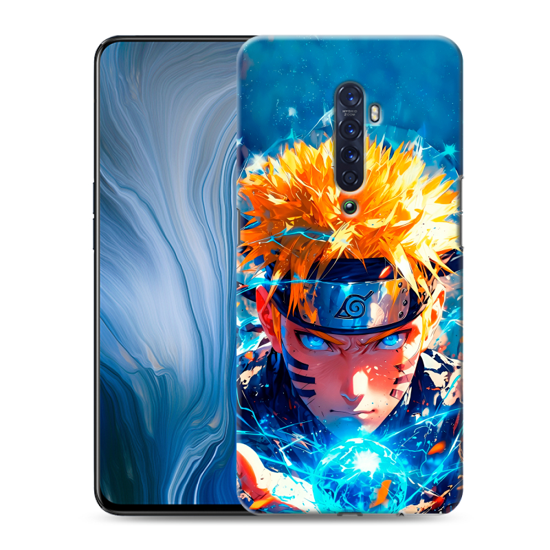 Силиконовый противоударный чехол на OPPO Reno2 Z с принтом Аниме Наруто Naruto Силиконовый противоударный чехол на OPPO Reno2 Z с принтом Аниме Наруто Naruto