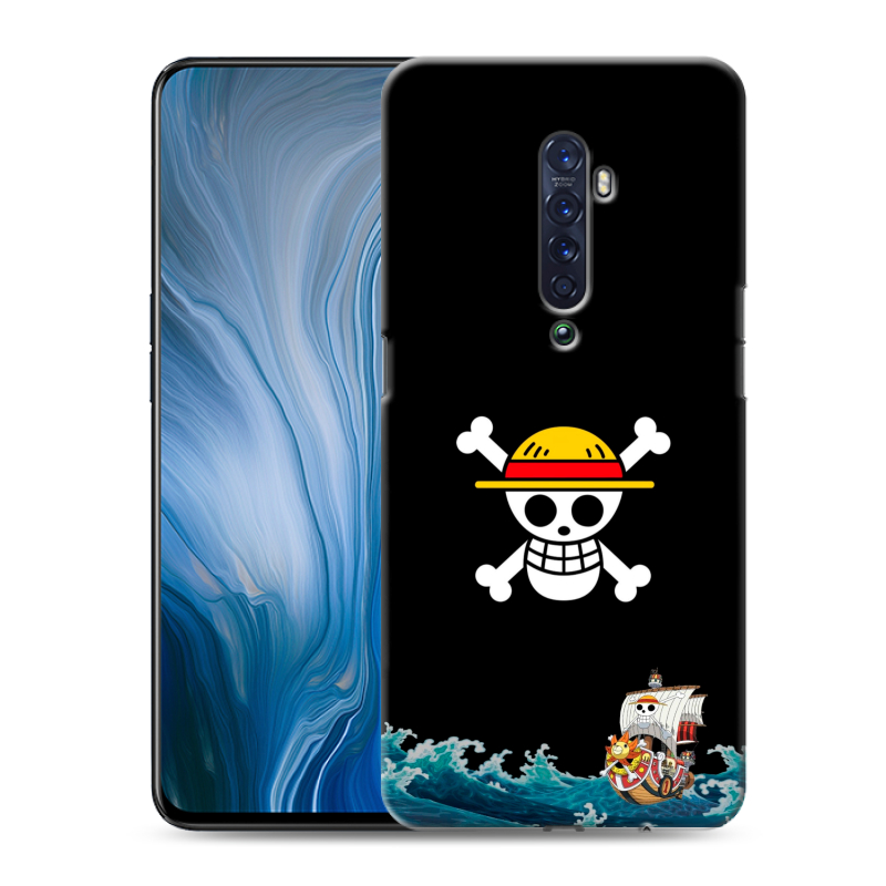 Пластиковый чехол на OPPO Reno2 Z с принтом One Piece Ван Пис Пластиковый чехол на OPPO Reno2 Z с принтом One Piece Ван Пис