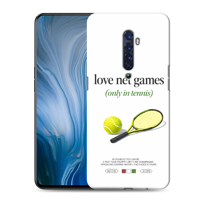 Пластиковый чехол на OPPO Reno2 Z с принтом для девочек Пластиковый чехол на OPPO Reno2 Z с принтом для девочек
