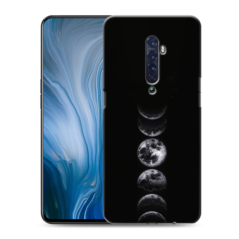 Силиконовый противоударный чехол на OPPO Reno2 Z с принтом женский Силиконовый противоударный чехол на OPPO Reno2 Z с принтом женский