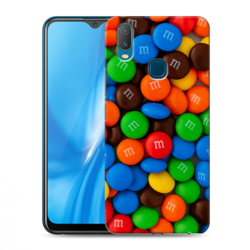 Силиконовый чехол на Vivo Y11 с принтом Конфеты Силиконовый чехол на Vivo Y11 с принтом Конфеты