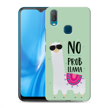 Силиконовый чехол на Vivo Y11 с принтом Лама Силиконовый чехол на Vivo Y11 с принтом Лама