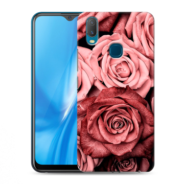 Силиконовый чехол на Vivo Y11 с принтом Цветы розы Силиконовый чехол на Vivo Y11 с принтом Цветы розы