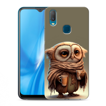 Силиконовый чехол на Vivo Y11 с принтом Сова Силиконовый чехол на Vivo Y11 с принтом Сова