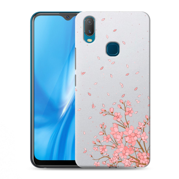 Силиконовый чехол на Vivo Y11 с принтом Ветка сакуры