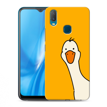 Силиконовый чехол на Vivo Y11 с принтом Утка