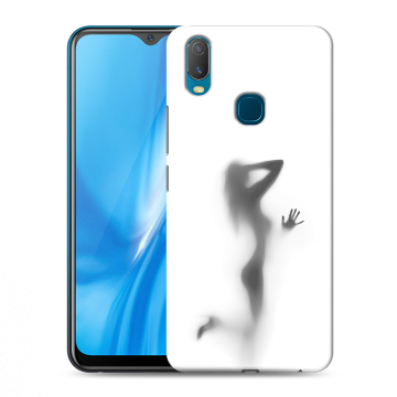 Силиконовый чехол на Vivo Y11 с принтом Силуэт