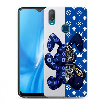 Силиконовый чехол на Vivo Y11 с принтом Луи робот