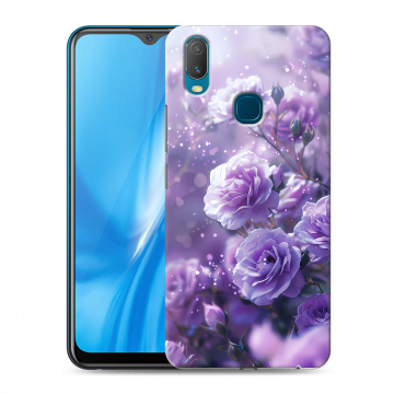 Силиконовый чехол на Vivo Y11 с принтом Розы цветы Силиконовый чехол на Vivo Y11 с принтом Розы цветы