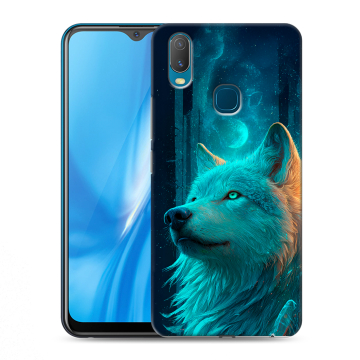 Силиконовый чехол на Vivo Y11 с принтом бабочки саккура