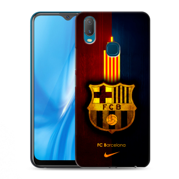 Силиконовый чехол на Vivo Y11 с принтом Барселона Barcelona