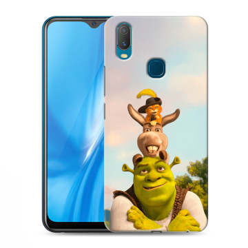 Силиконовый чехол на Vivo Y11 с принтом Шрек Shrek