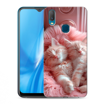 Силиконовый чехол на Vivo Y11 с принтом котята котики Силиконовый чехол на Vivo Y11 с принтом котята котики