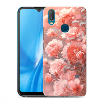 Силиконовый чехол на Vivo Y11 с принтом Розы цветы
