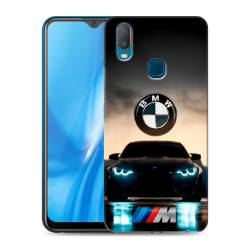 Силиконовый чехол на Vivo Y11 с принтом БМВ BMW Силиконовый чехол на Vivo Y11 с принтом БМВ BMW