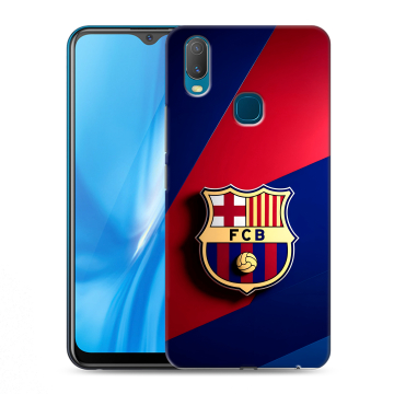 Силиконовый чехол на Vivo Y11 с принтом Барселона Barcelona