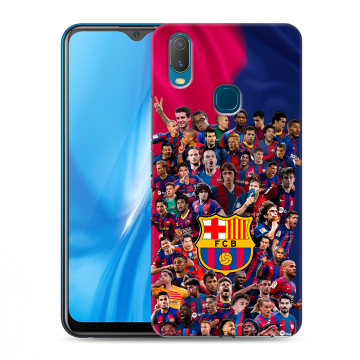 Силиконовый чехол на Vivo Y11 с принтом Барселона Barcelona