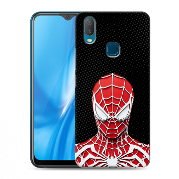 Силиконовый чехол на Vivo Y11 с принтом человек паук spiderman
