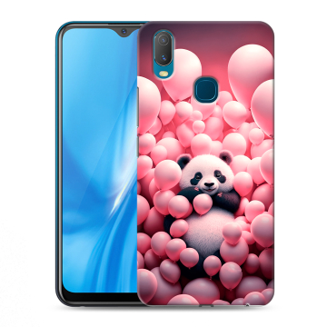 Силиконовый чехол на Vivo Y11 с принтом Панда