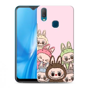 Силиконовый чехол на Vivo Y11 с принтом Лабубу