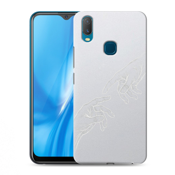 Силиконовый чехол на Vivo Y11 с принтом Сотворение мира