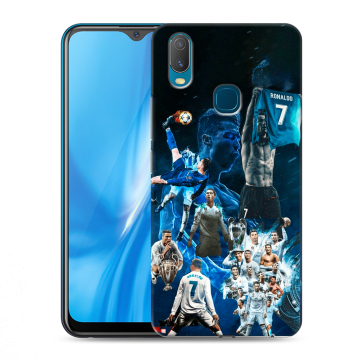 Силиконовый чехол на Vivo Y11 с принтом Реал Роналдо Силиконовый чехол на Vivo Y11 с принтом Реал Роналдо