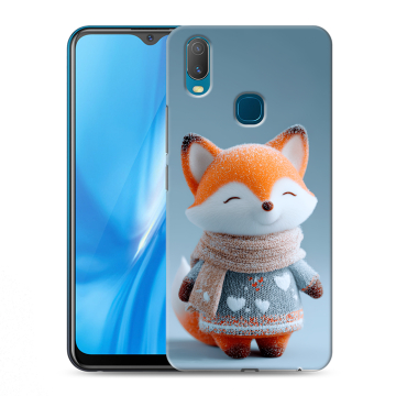 Силиконовый чехол на Vivo Y11 с принтом Лиса