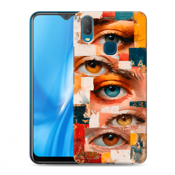 Силиконовый чехол на Vivo Y11 с принтом Модный принт