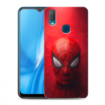 Силиконовый чехол на Vivo Y11 с принтом Spiderman Человек паук
