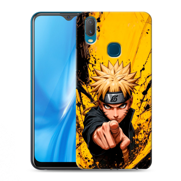 Силиконовый чехол на Vivo Y11 с принтом Naruto Наруто