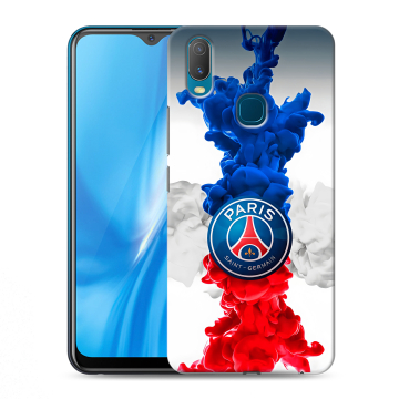 Силиконовый чехол на Vivo Y11 с принтом PSG ПСЖ