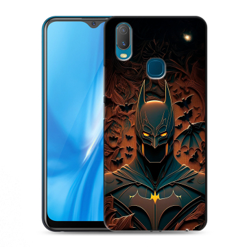 Силиконовый чехол на Vivo Y11 с принтом Batman Бэтмен
