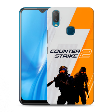 Силиконовый чехол на Vivo Y11 с принтом Counter Strike