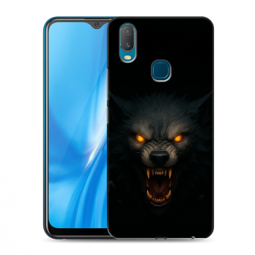 Силиконовый чехол на Vivo Y11 с принтом Волк