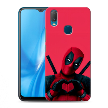 Силиконовый чехол на Vivo Y11 с принтом Дедпул Deadpool