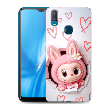Силиконовый чехол на Vivo Y11 с принтом Labubu Лабубу