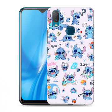 Силиконовый чехол на Vivo Y11 с принтом Лило и Стич