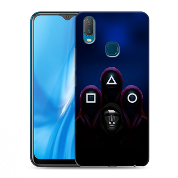 Силиконовый чехол на Vivo Y11 с принтом Игра Кальмара