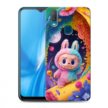 Силиконовый чехол на Vivo Y11 с принтом Labubu Лабубу