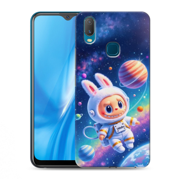 Силиконовый чехол на Vivo Y11 с принтом Labubu Лабубу