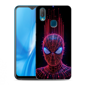 Силиконовый чехол на Vivo Y11 с принтом Spiderman Человек паук