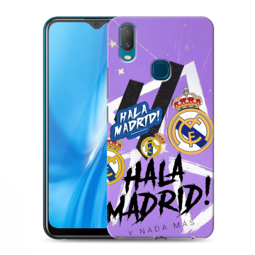 Силиконовый чехол на Vivo Y11 с принтом Real Madrid Реал Мадрид